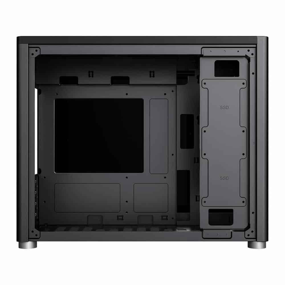 (image for) GameMax Spark Black Gaming Cube mATX PC Case